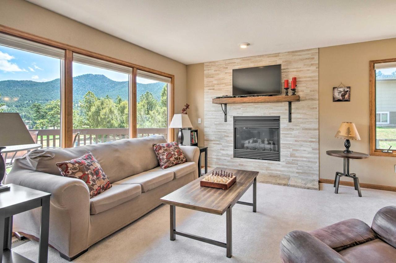 4 Mi To Rmnp Mtn-View Home With Golf Course! 에스테스 파크 외부 사진